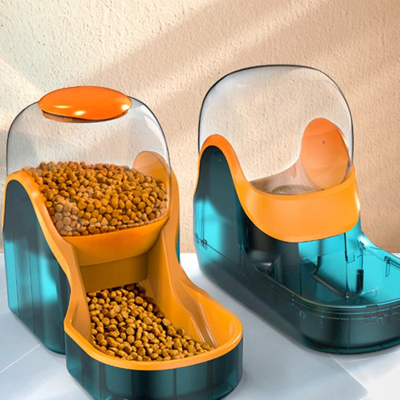 Gravity Pet Water Dispenser Cat Automatic Feeder