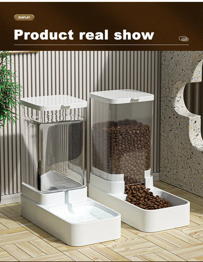 Dog Feeder Cat Water Dispenser Automatic