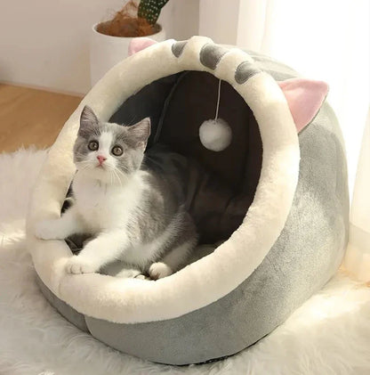 Cat Nest House for Cats Cave Foldable Removable