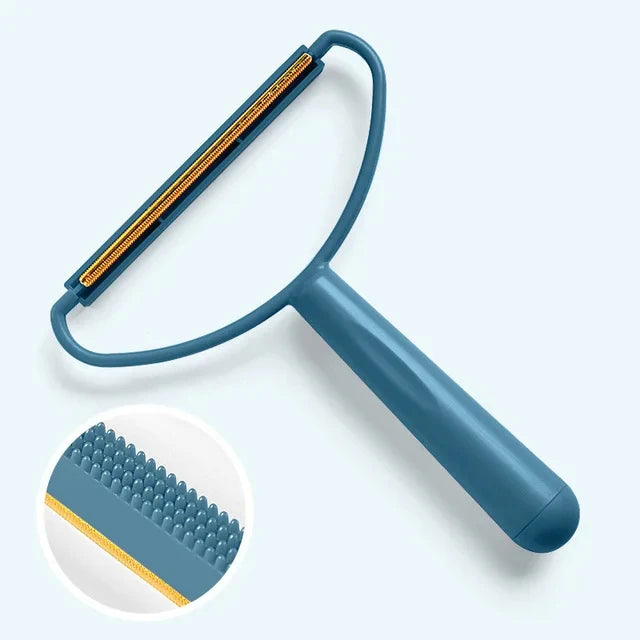 Pet Hair Remover Portable Manual Scraper Lint Cleaner