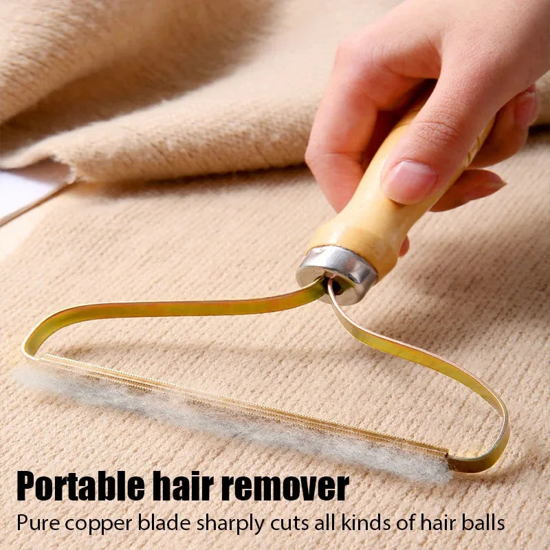 Pet Hair Remover Portable Manual Scraper Lint Cleaner