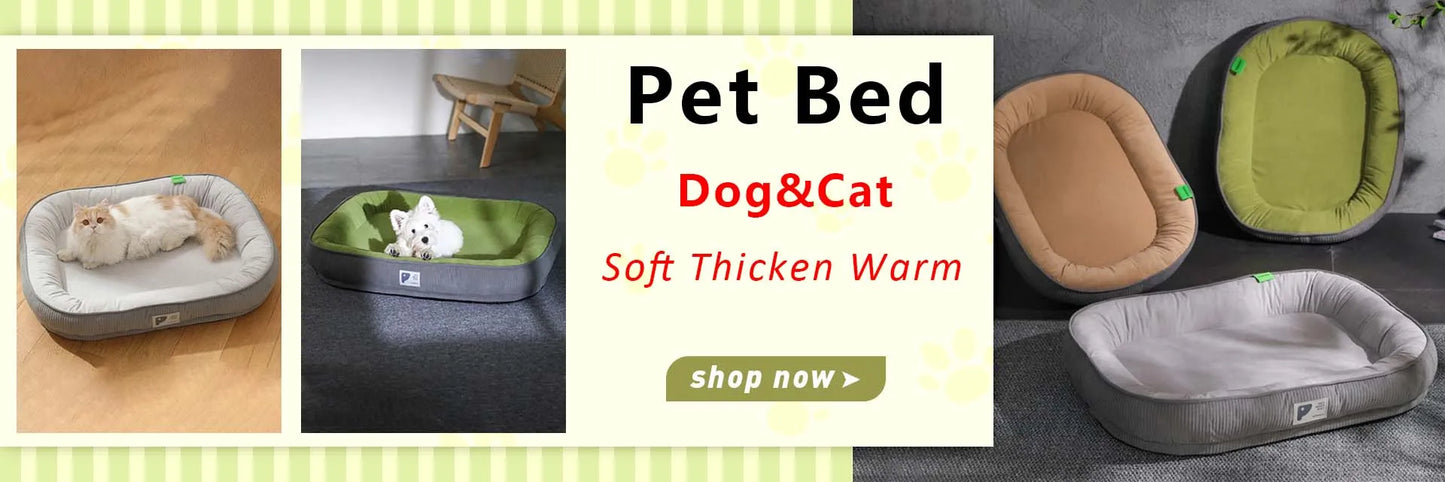 Warm Dog House Detachable Pet Sleeping