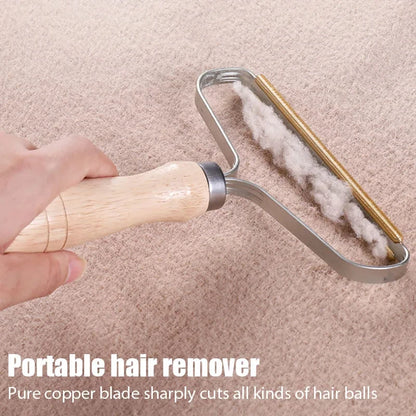 Pet Hair Remover Portable Manual Scraper Lint Cleaner