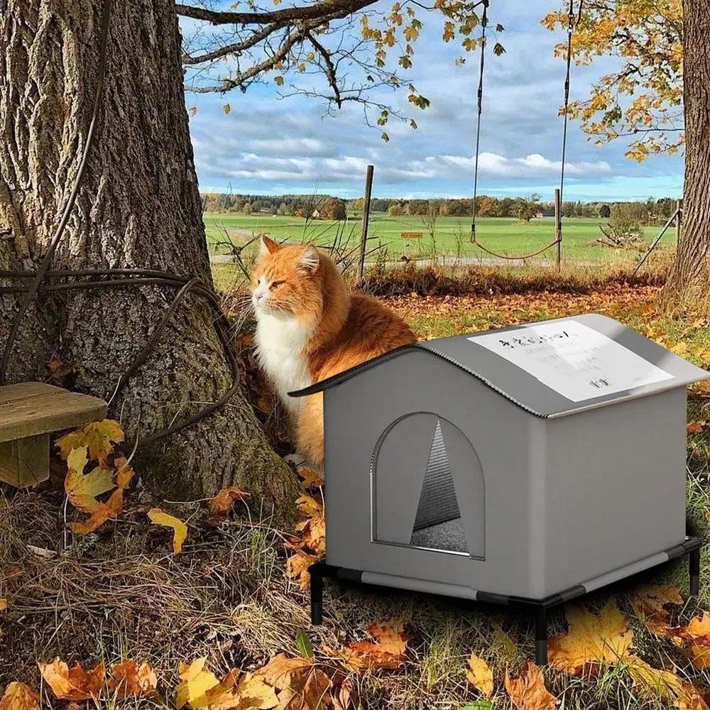 Waterproof Stray Cat House Outdoor Feral Cat Houses